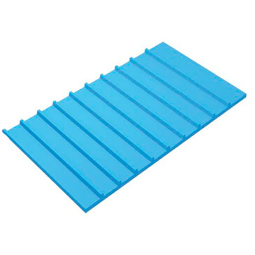 Banda-transportadora-industrial-de-PU-vista-frontal-PU-VEGABLUE-P25