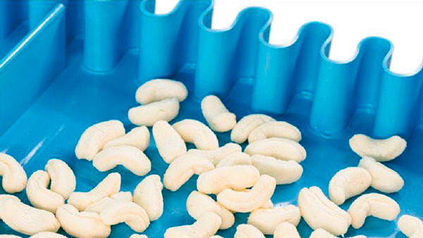 Cinta transportadora de PU antibacteriana para alimentos fritos y prefritos