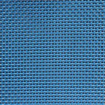Banda transportadora industrial de PVC vista frontal PVC-MALLA-3X3